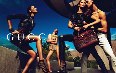 gucci promotional campaign.